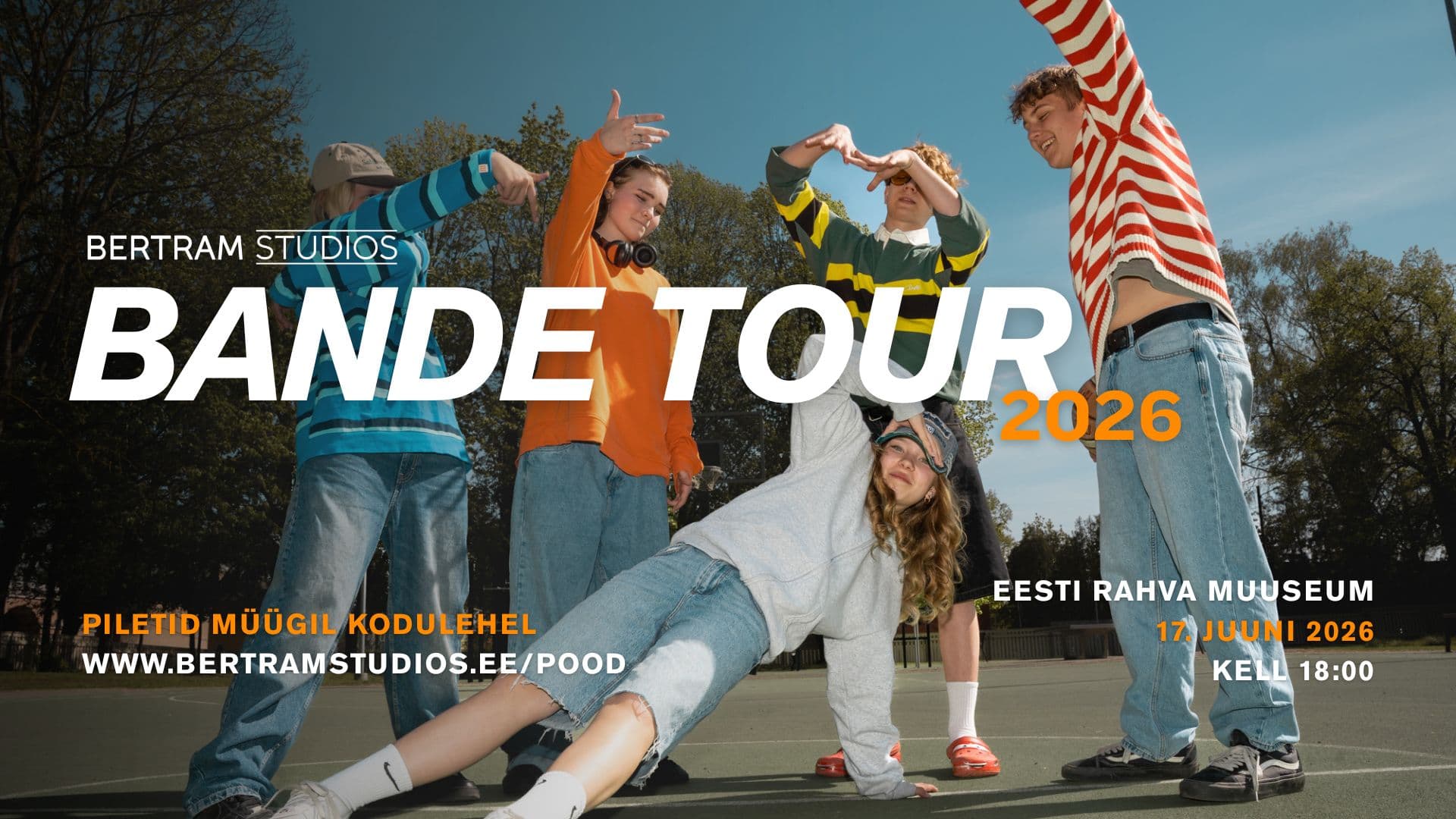 Bande Tour 2026 pealtvaatajapilet